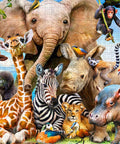 Pintoo U1087 Africa Smile - 1008 Piece Jigsaw Puzzle by Howard Robinson