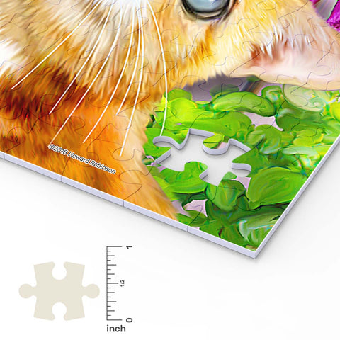 Pintoo U1088 Pet Selfie - 1008 Piece Jigsaw Puzzle by Howard Robinson
