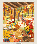 Pintoo U1094 Fall Porch - 1008 Piece Jigsaw Puzzle by Olivia Gibbs