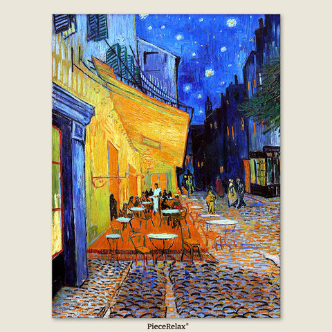 PieceRelax - Cafe Terrace at Night - PieceClicks 1008 Pieces [U1108] - Vincent Van Gogh
