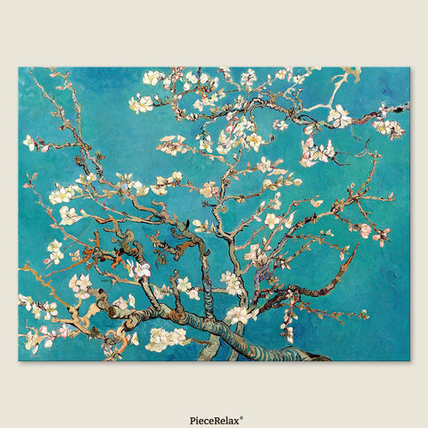 PieceRelax - Almond Blossoms - PieceClicks 1008 Pieces [U1112] - Vincent Van Gogh