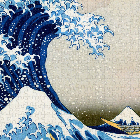 PieceRelax - The Great Wave of Kanagawa - PieceClicks 1008 Pieces [U1113] - Hokusai