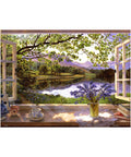 Pintoo U1132 PieceClicks - 1008 Piece - The First Bluebells by Stephen Darbishire