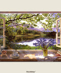 Pintoo U1132 PieceClicks - 1008 Piece - The First Bluebells by Stephen Darbishire