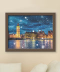 Pintoo U1141 PieceClicks - 1008 Piece - The Thames on a Snowy Night