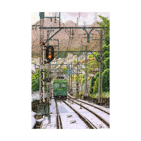 Pintoo U1143 PieceClicks - 504 Piece - The First Snowfall by Tadashi Matsumoto
