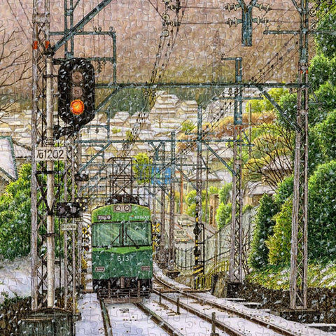 Pintoo U1143 PieceClicks - 504 Piece - The First Snowfall by Tadashi Matsumoto