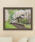 Pintoo U1144 PieceClicks - 1008 Piece - Falling Cherry Blossoms by Tadashi Matsumoto