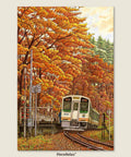 Pintoo U1145 PieceClicks - 504 Piece - Autumn Romance by Tadashi Matsumoto