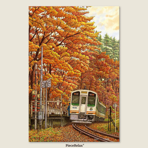 Pintoo U1145 PieceClicks - 504 Piece - Autumn Romance by Tadashi Matsumoto
