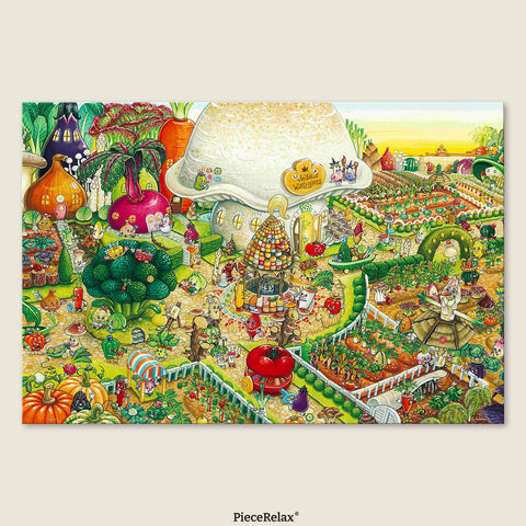 PieceRelax - Vegetable Field - PieceClicks 2016 Pieces [U1195] - Shinji Yamamoto