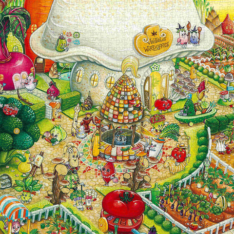 PieceRelax - Vegetable Field - PieceClicks 2016 Pieces [U1195] - Shinji Yamamoto