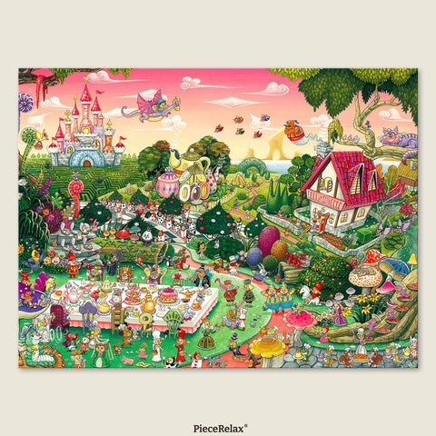 PieceRelax - Alice in Wonderland - PieceClicks 4032 Pieces [U1197] - Shinji Yamamoto