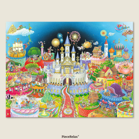 PieceRelax - Magic Kingdom's New Year's Eve - PieceClicks 4032 Pieces [U1198] - Shinji Yamamoto