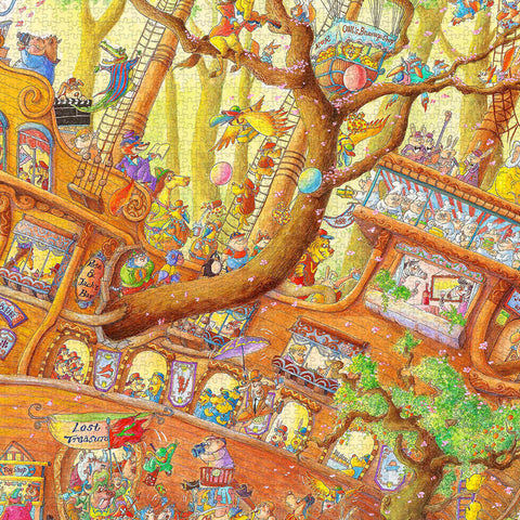 PieceRelax - The Forest of the Ship - PieceClicks 4032 Pieces [U1199] - REN REN AI WU