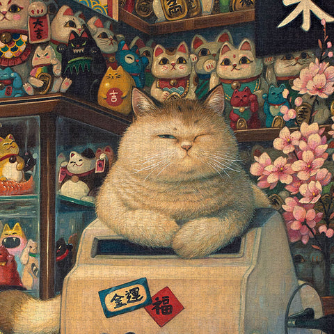 PieceRelax - Lucky Cat Shop - PieceClicks 4032 Pieces [U1203] - Phoenix Chan