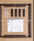 PieceRelax - Oatmeal - Wood Style Frame for PieceRelax 1008 Piece Puzzles [W1261]