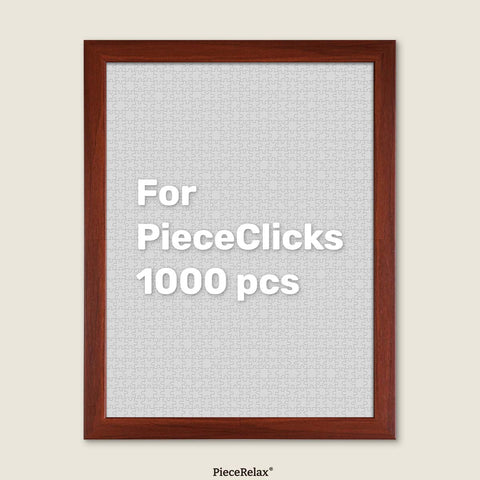 PieceRelax - Dark Maple - Wood Style Frame for PieceRelax 1008 Piece Puzzles [W1262]