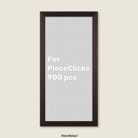 PieceRelax - Charcoal Brown - Wood Style Frame for PieceRelax 945 Piece Puzzles [W1266]