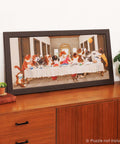 PieceRelax - Charcoal Brown - Wood Style Frame for PieceRelax 945 Piece Puzzles [W1266]