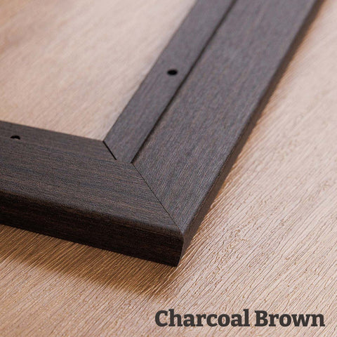 PieceRelax - Charcoal Brown - Wood Style Frame for PieceRelax 945 Piece Puzzles [W1266]